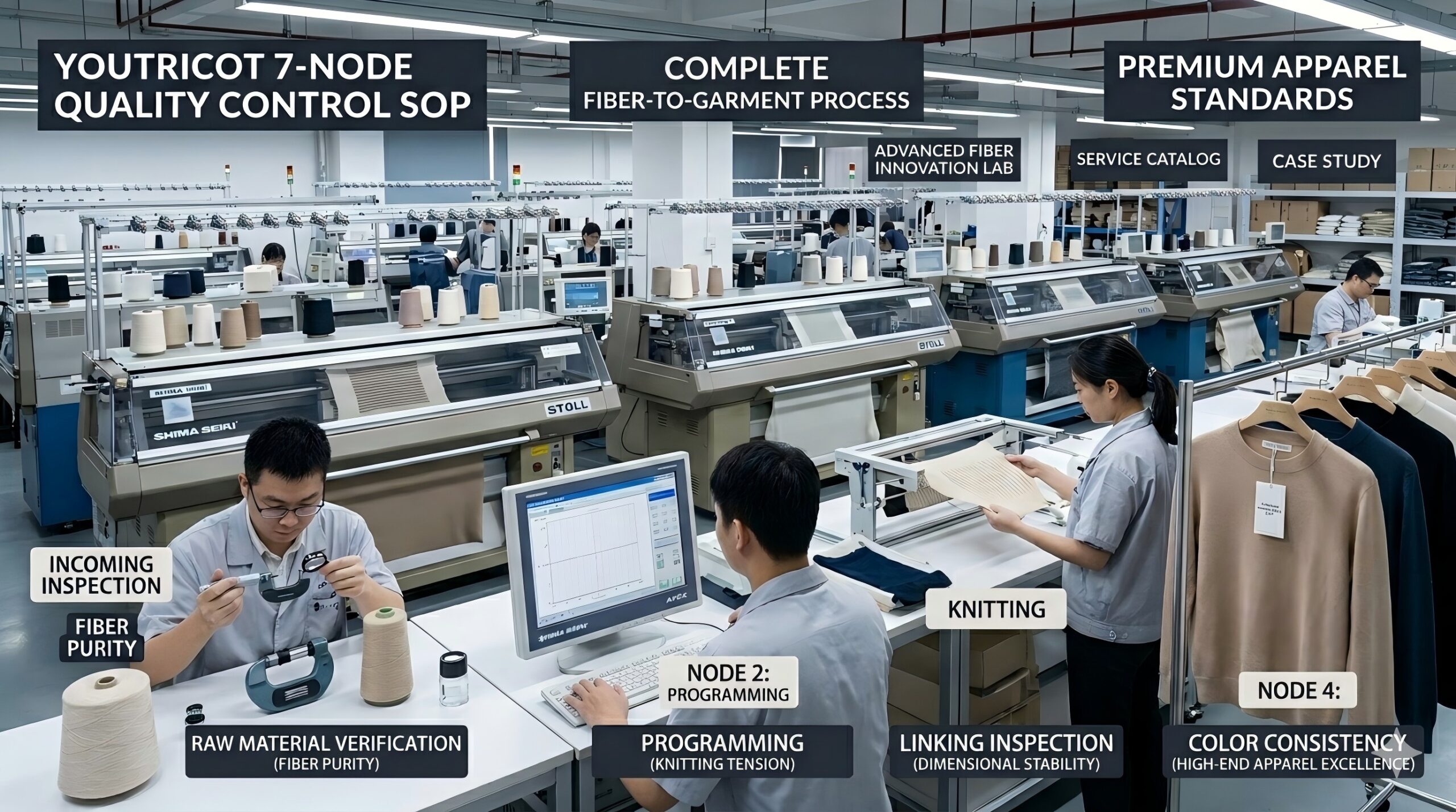 Quality Control SOP at Youtricot Factory