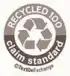 GRS Recycled Claim Standard logo, recycled yarn certification for boutique sustainable sweater manufacturer