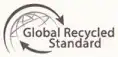 Global Recycled Standard GRS logo for fine gauge recycled knitwear