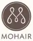 Mohair fiber logo for premium mohair knitwear manufacturing