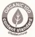 GOTS Organic Content Standard logo for organic merino wool knitwear OEM
