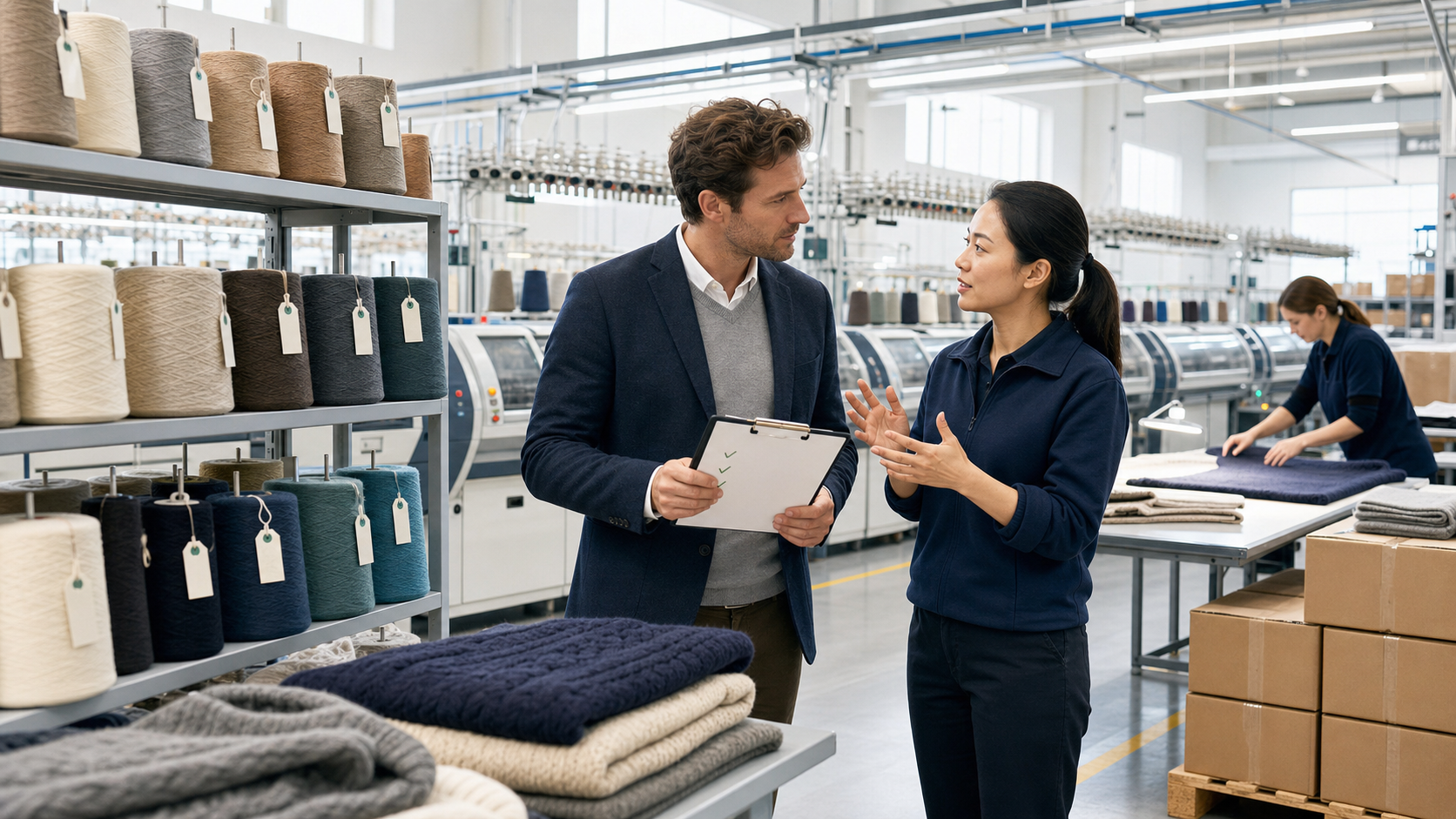 Knitwear Factory Evaluation Criteria: 64-Point OEM Checklist