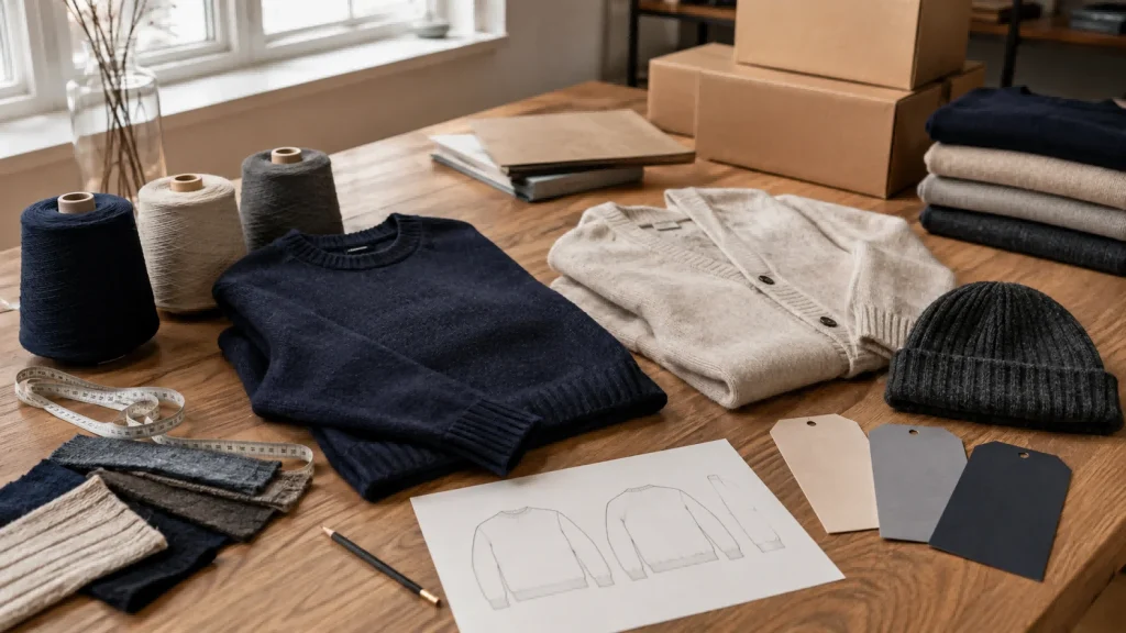 How to Start a Knitwear Brand With No Experience: 7-Stage Roadmap